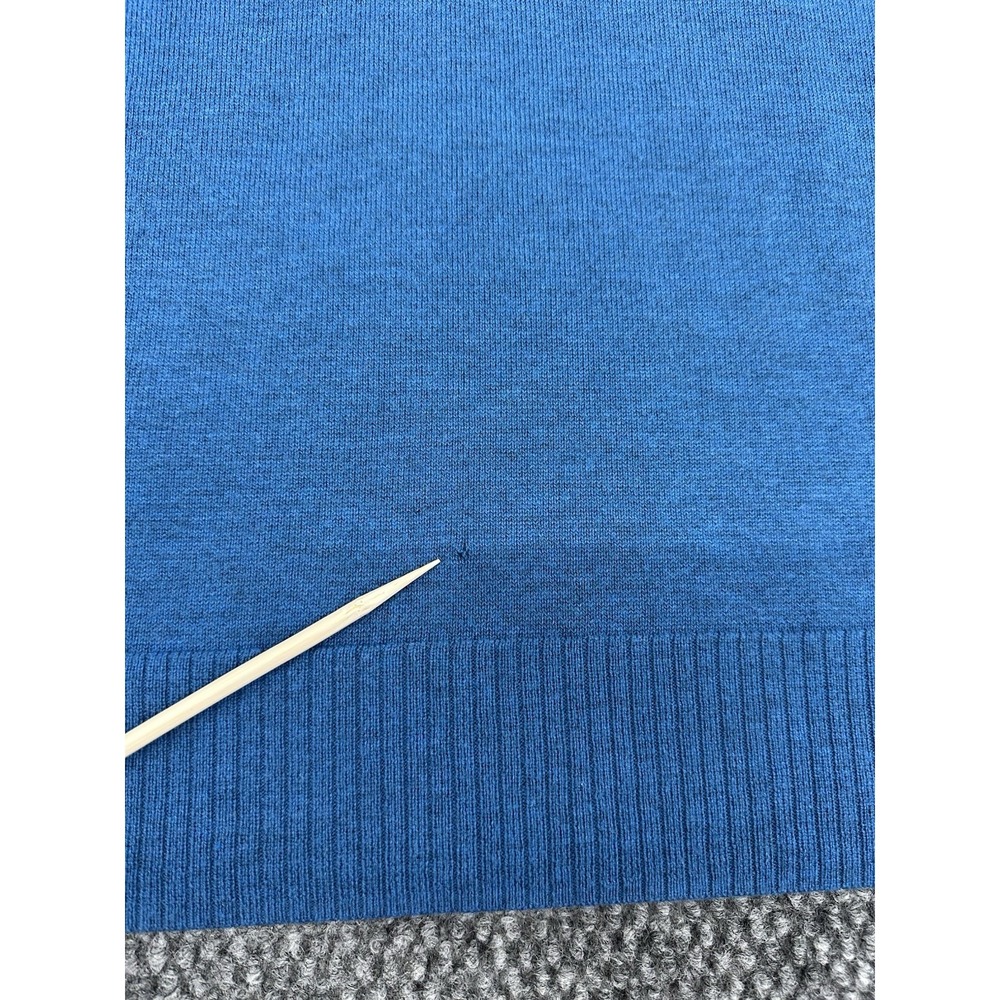 Smartwool Mens Medium Merino Wool Sweater Crewneck Pullover Blue Mountain Design - Picture 9 of 11